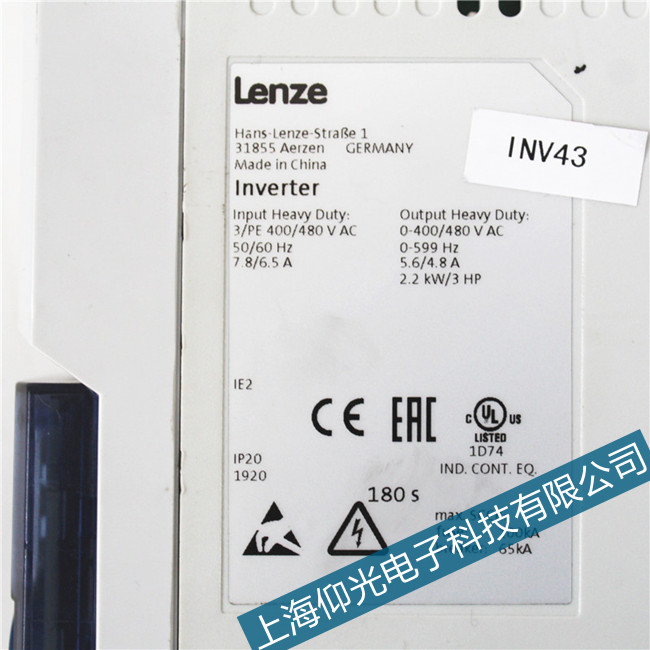 lenze9300׃lW(wng)ͬe`I(y)SޙC(gu)