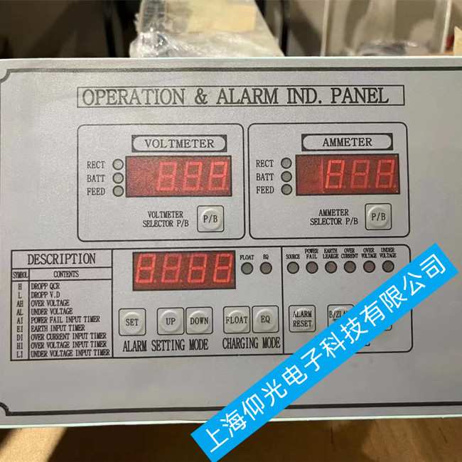 DESCRIPTION  OPERATION & ALARM IND.PANELϵy(tng)S